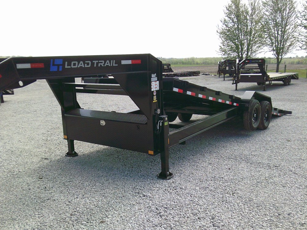 83" X 26' GOOSENECK TANDEM AXLE RAPID LOADER TILT DECK -14K