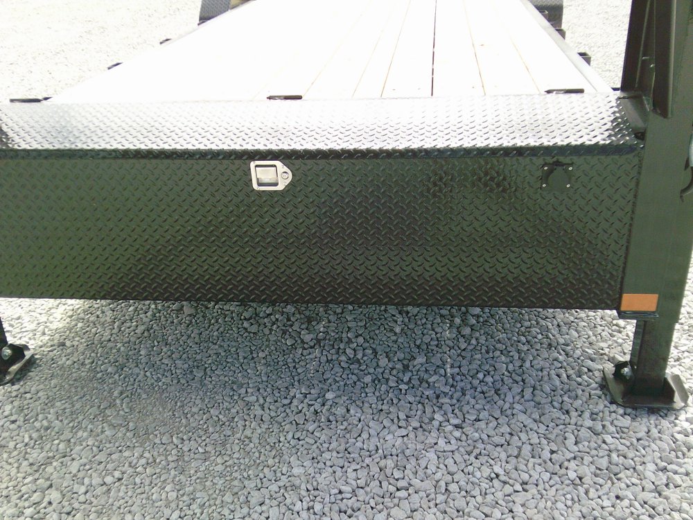 83" X 26' GOOSENECK TANDEM AXLE RAPID LOADER TILT DECK -14K