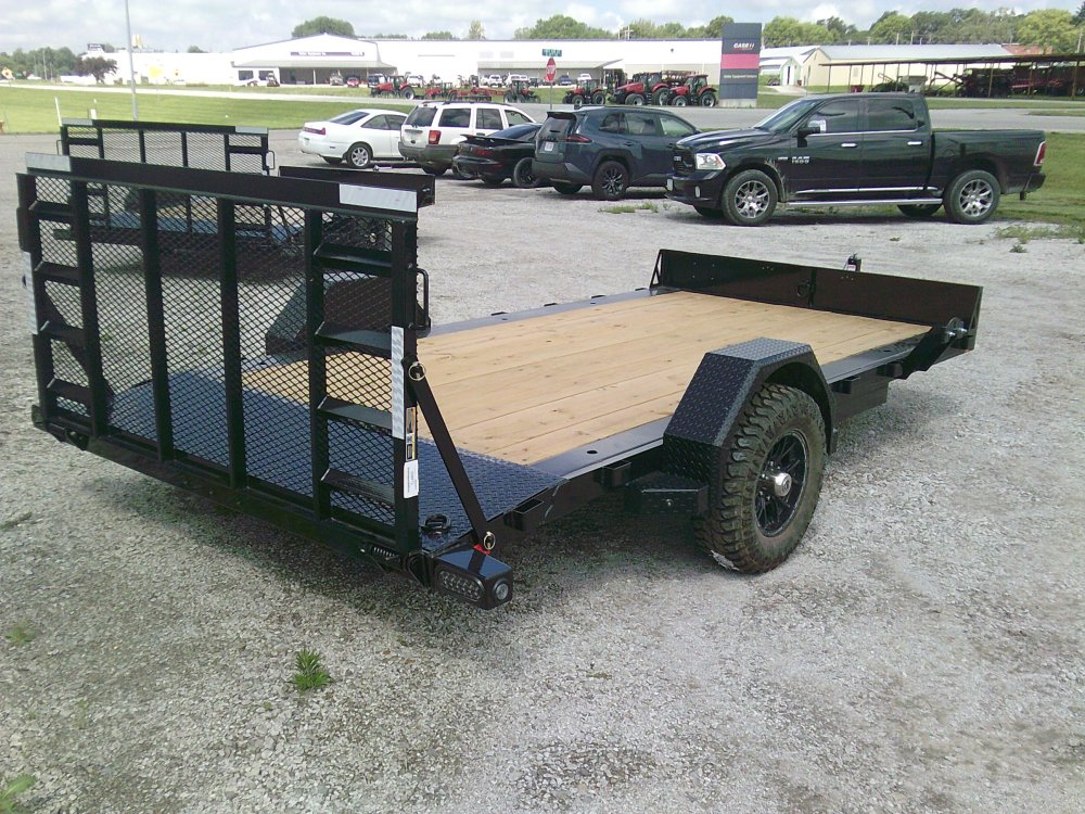83" x 14' Single Axle SXS (4" Channel Frame) -3K