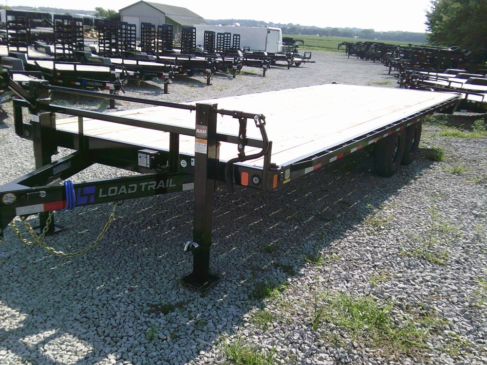 2026 102" x 24' Tandem Pintle Hook Equipment Tilt Deck -14K