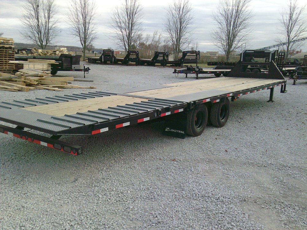 102" x 34' Tandem Low-Pro Gooseneck w/Hyd. Dove -24K