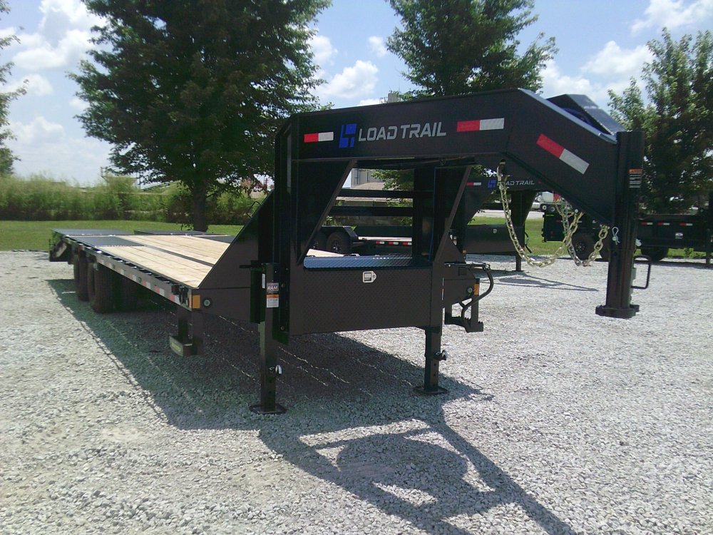102" x 28' Tandem Low-Pro Gooseneck -24K