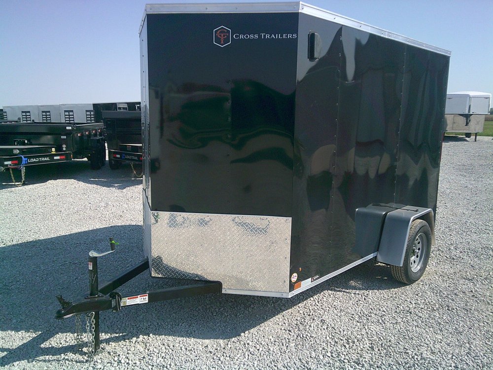 6X10 Enclosed Cross Trailer 2990K
