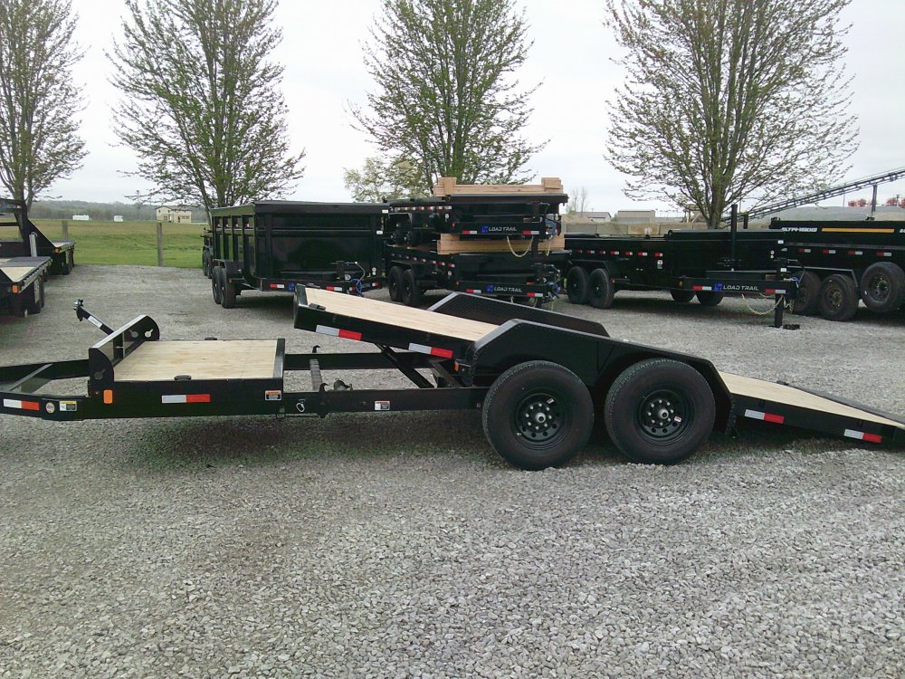 83" x 20' Tandem Axle Tilt Deck