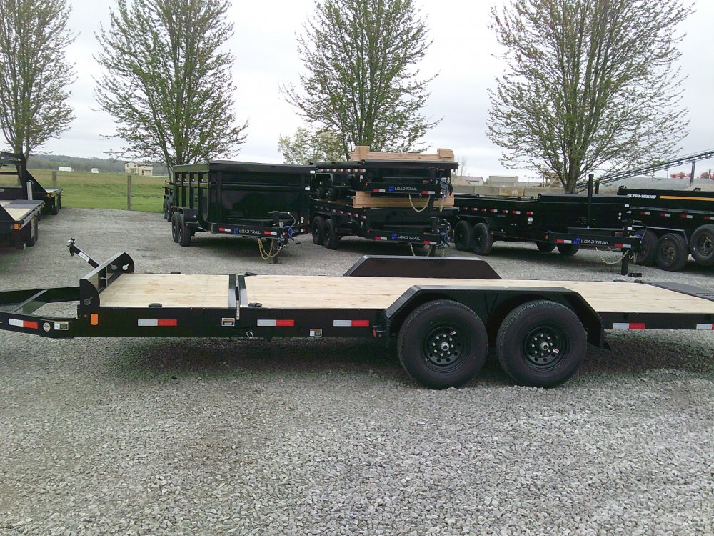 83" x 20' Tandem Axle Tilt Deck
