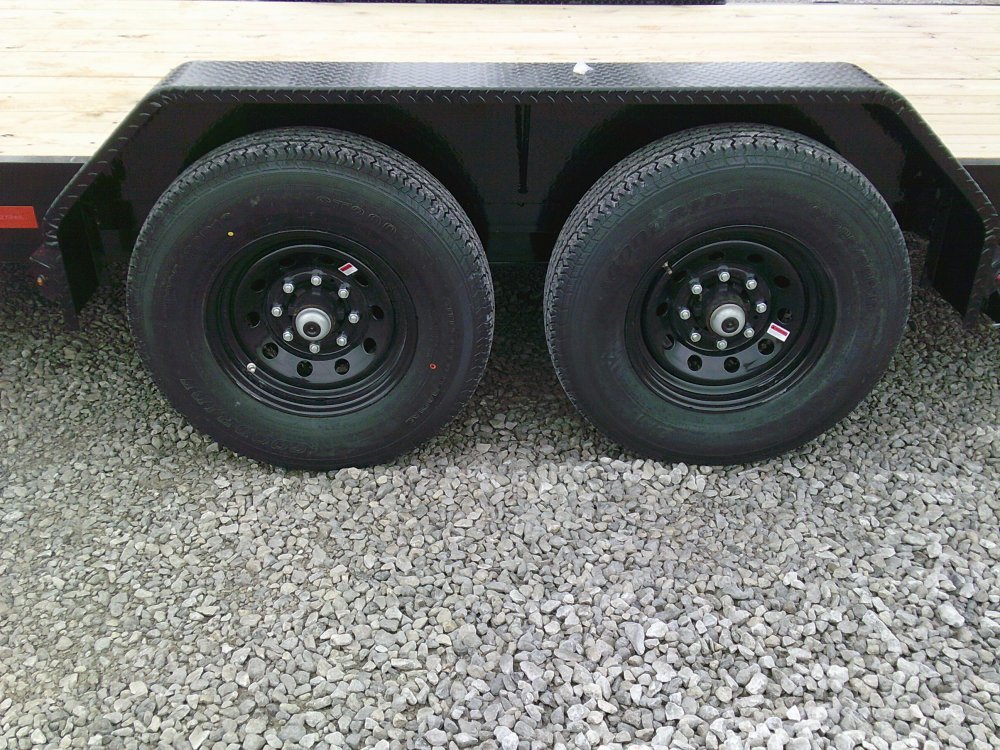83" x 20' Tandem Axle Tilt Deck