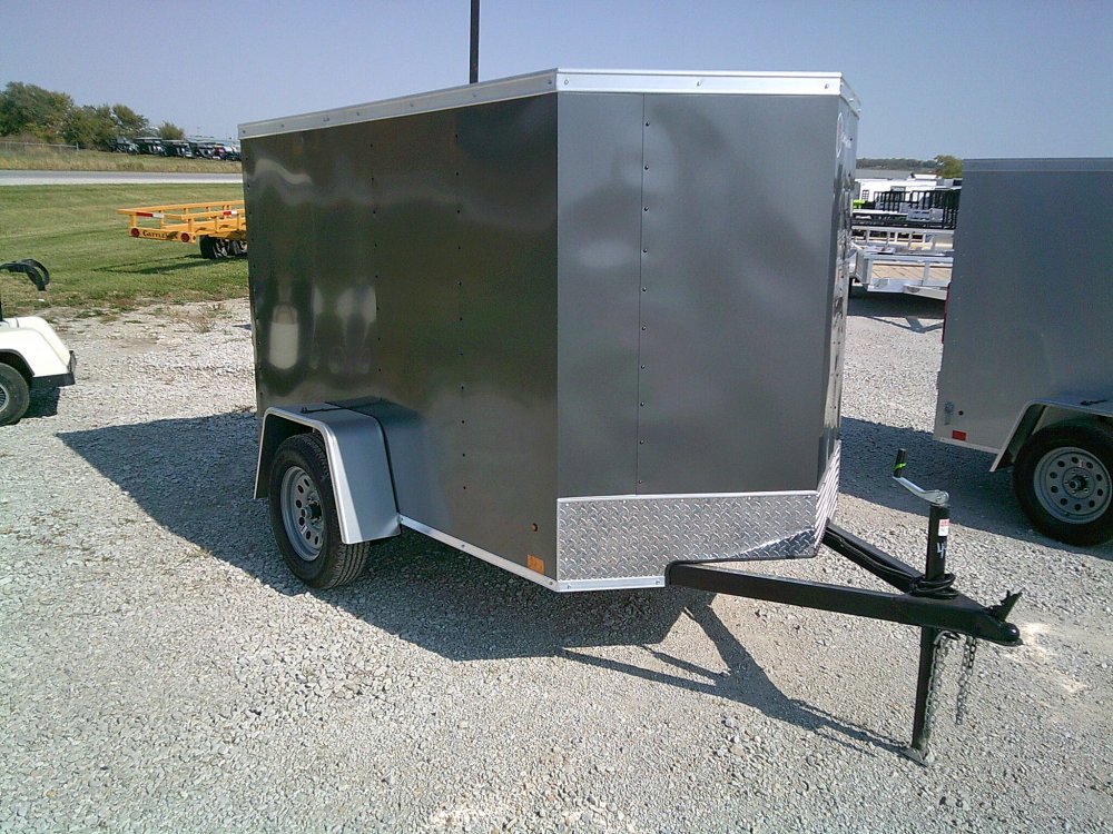 5X8 Enclosed Cross Trailer 2990K