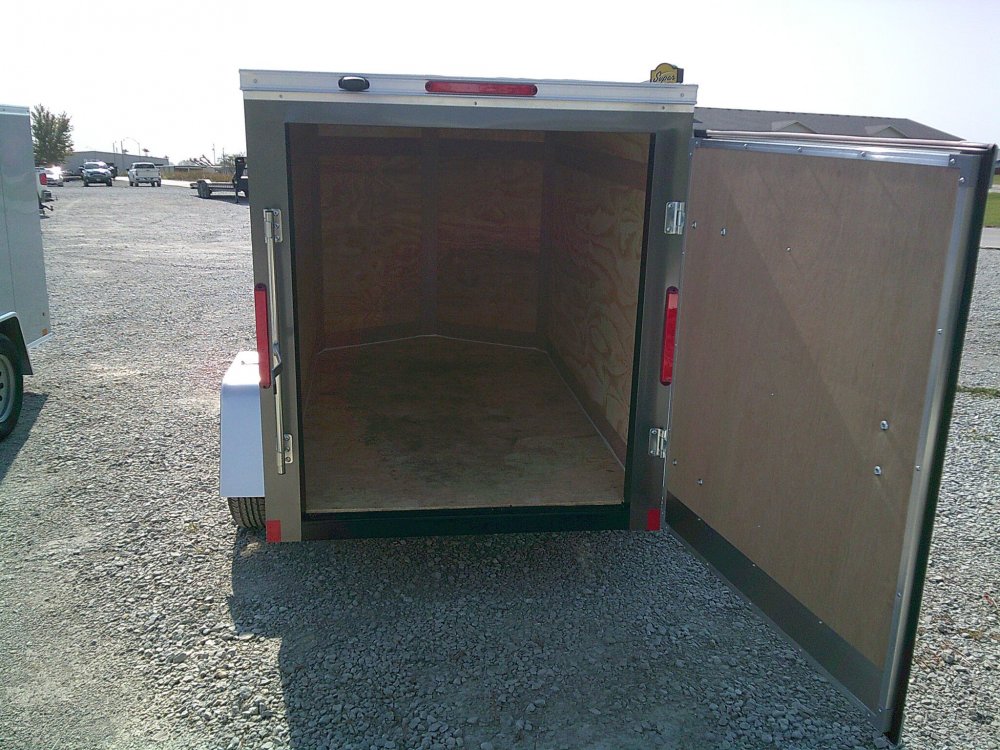 5X8 Enclosed Cross Trailer 2990K
