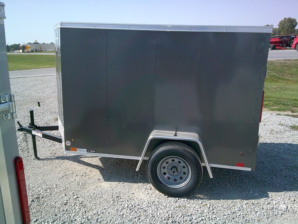 5X8 Enclosed Cross Trailer 2990K