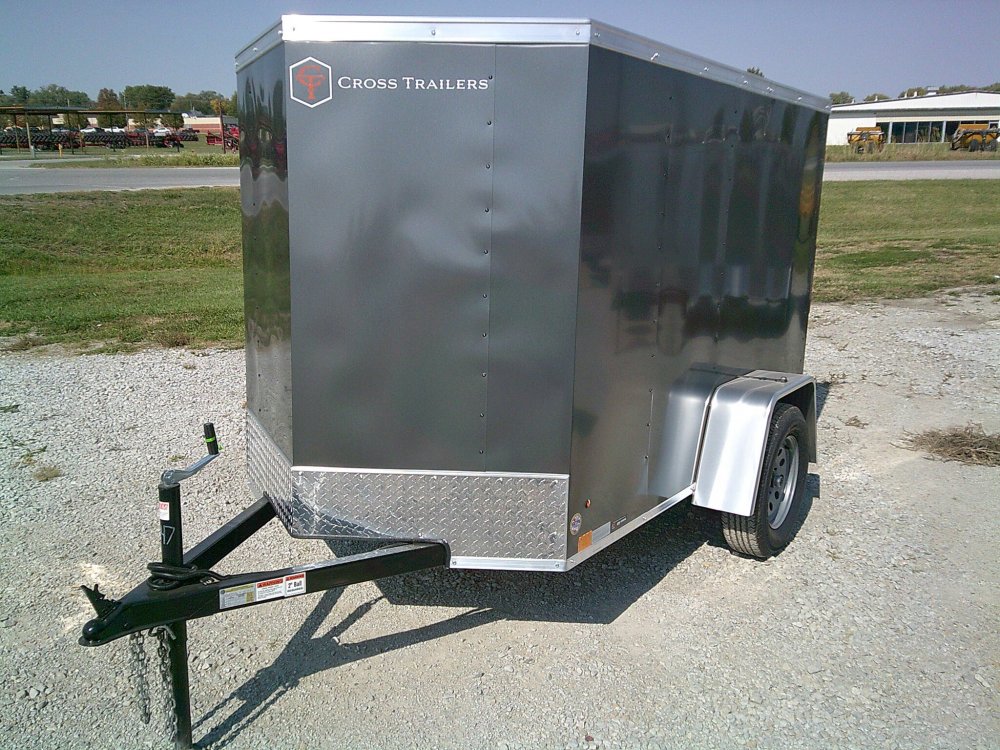5X8 Enclosed Cross Trailer 2990K