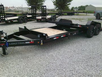 83" X 22' Tilt-N-Go Tandem Axle Tilt Deck I-Beam Frame