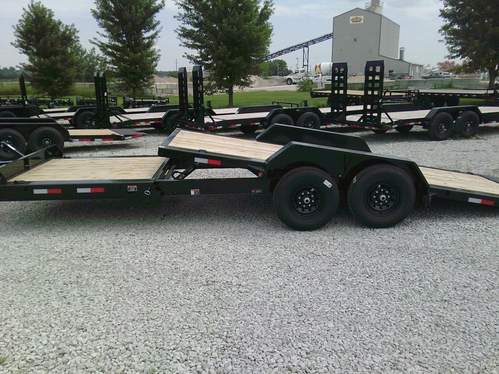 83" X 22' Tilt-N-Go Tandem Axle Tilt Deck I-Beam Frame