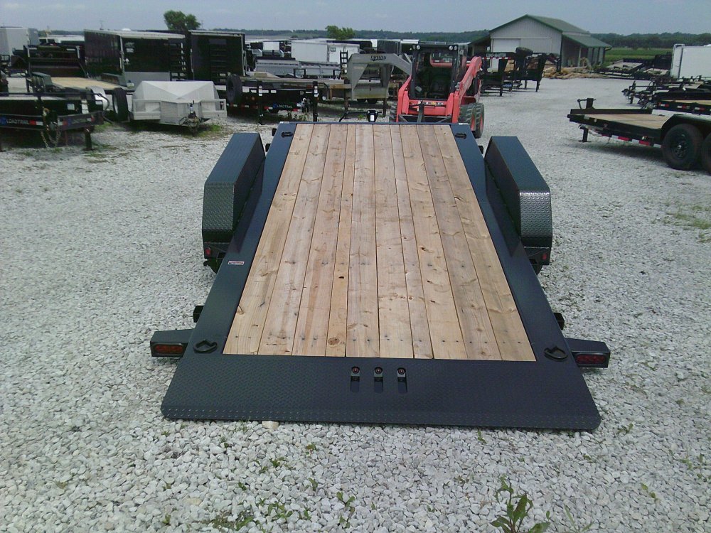 83" X 22' Tilt-N-Go Tandem Axle Tilt Deck I-Beam Frame