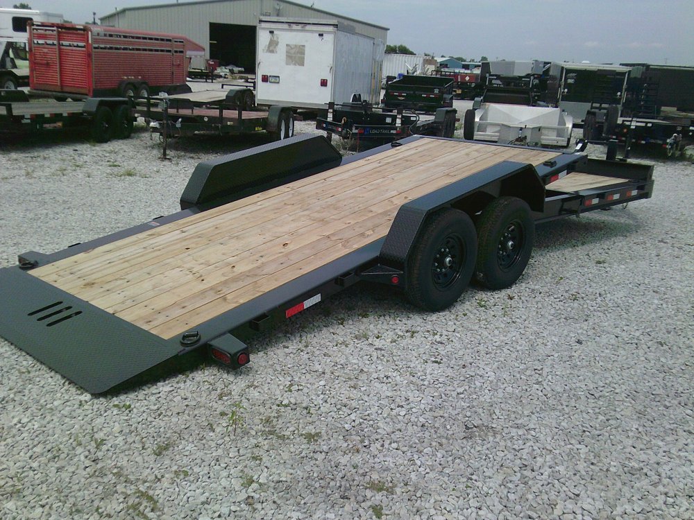 83" X 22' Tilt-N-Go Tandem Axle Tilt Deck I-Beam Frame