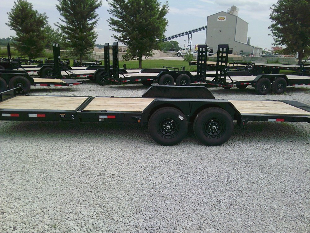 83" X 22' Tilt-N-Go Tandem Axle Tilt Deck I-Beam Frame