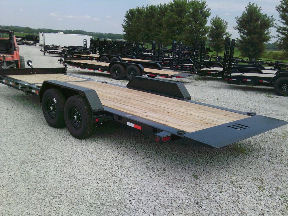 83" X 22' Tilt-N-Go Tandem Axle Tilt Deck I-Beam Frame