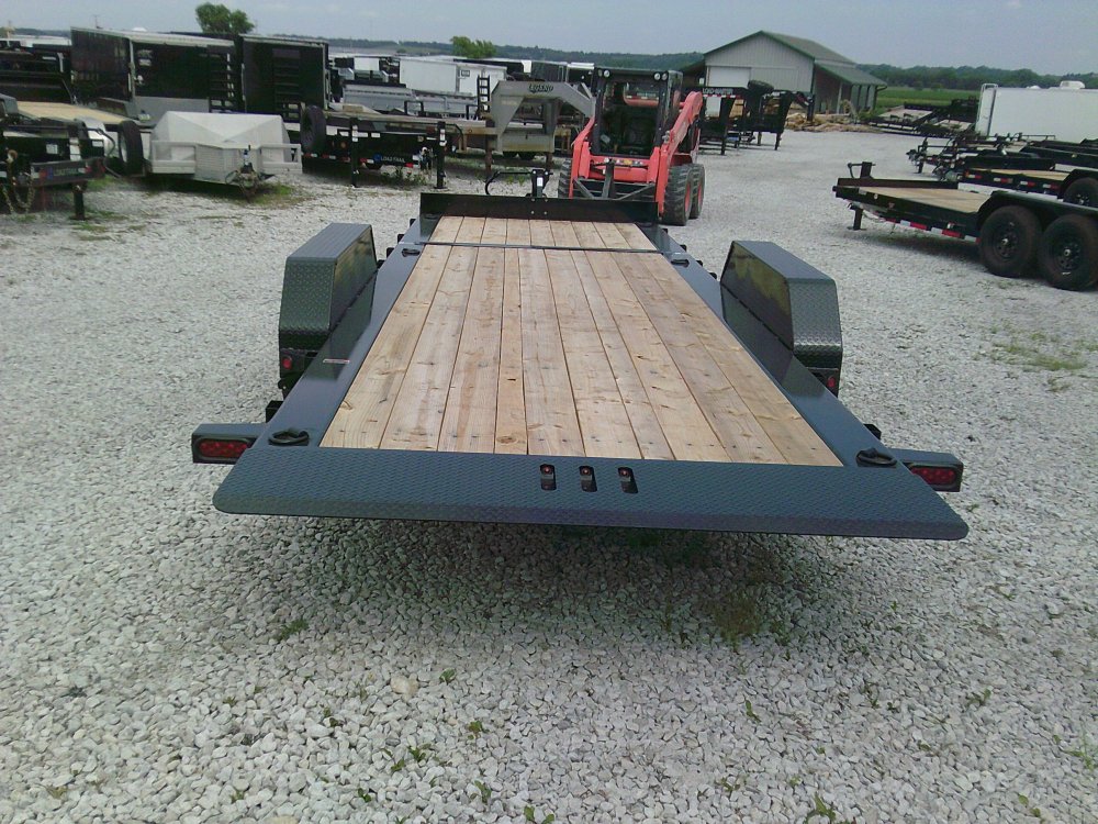 83" X 22' Tilt-N-Go Tandem Axle Tilt Deck I-Beam Frame