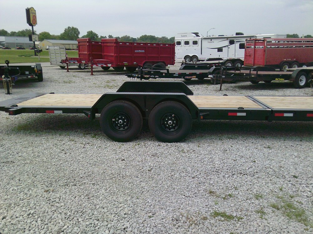 83" X 22' Tilt-N-Go Tandem Axle Tilt Deck I-Beam Frame
