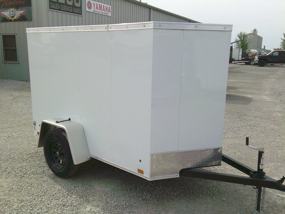 5X8 Enclosed Cross Trailer 2990K