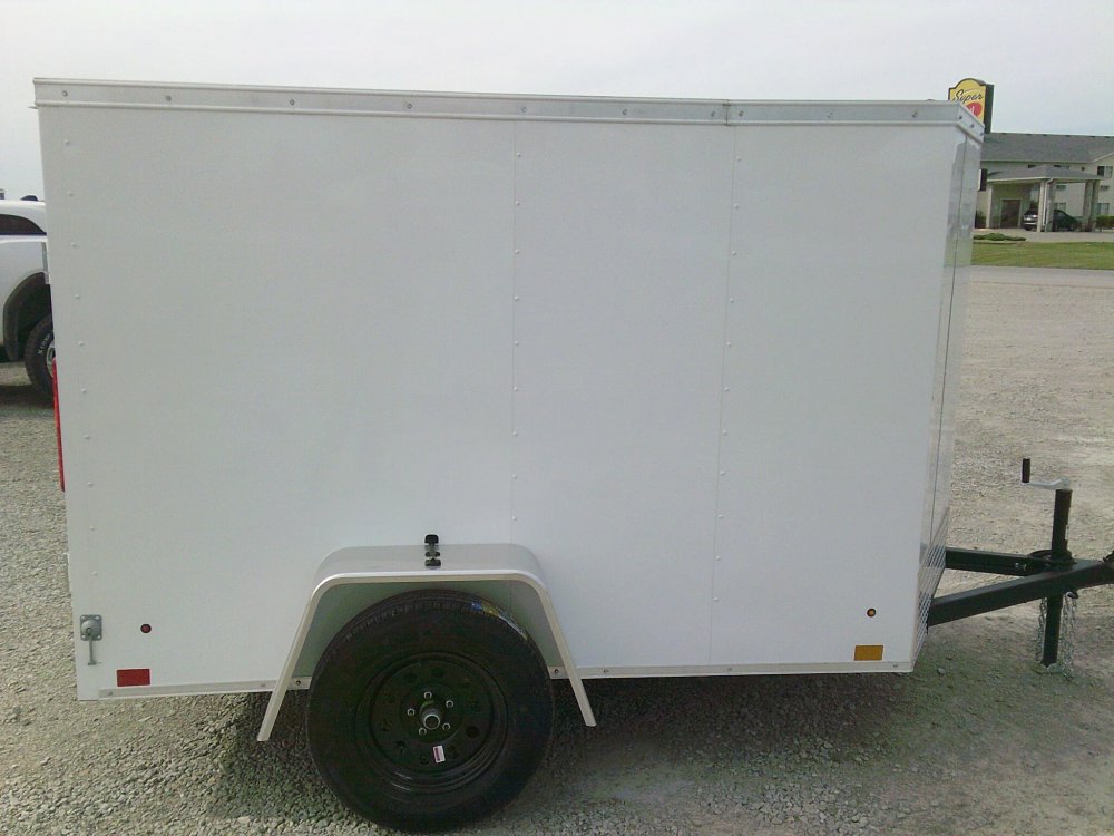 5X8 Enclosed Cross Trailer 2990K