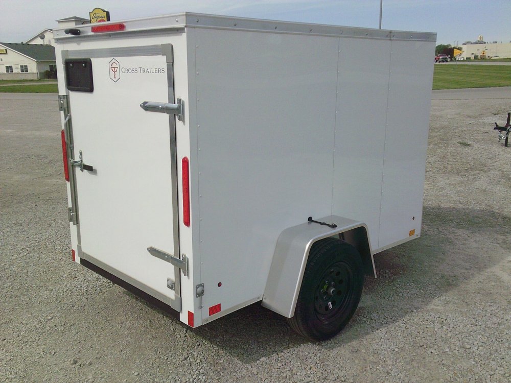5X8 Enclosed Cross Trailer 2990K