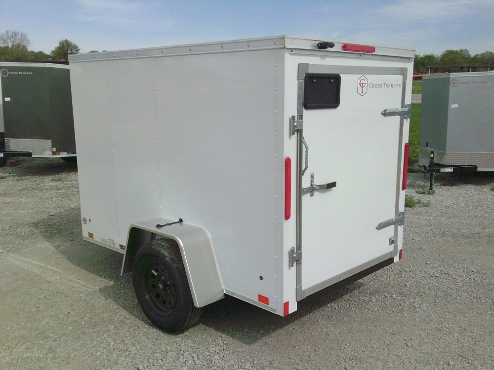 5X8 Enclosed Cross Trailer 2990K