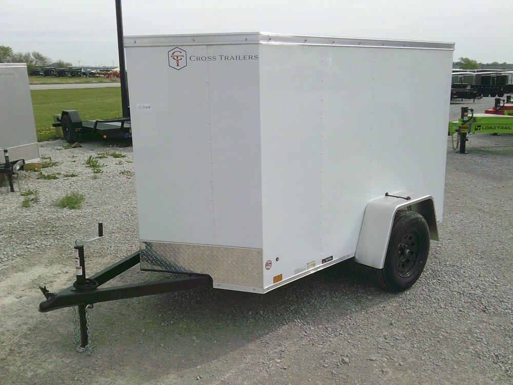 5X8 Enclosed Cross Trailer 2990K