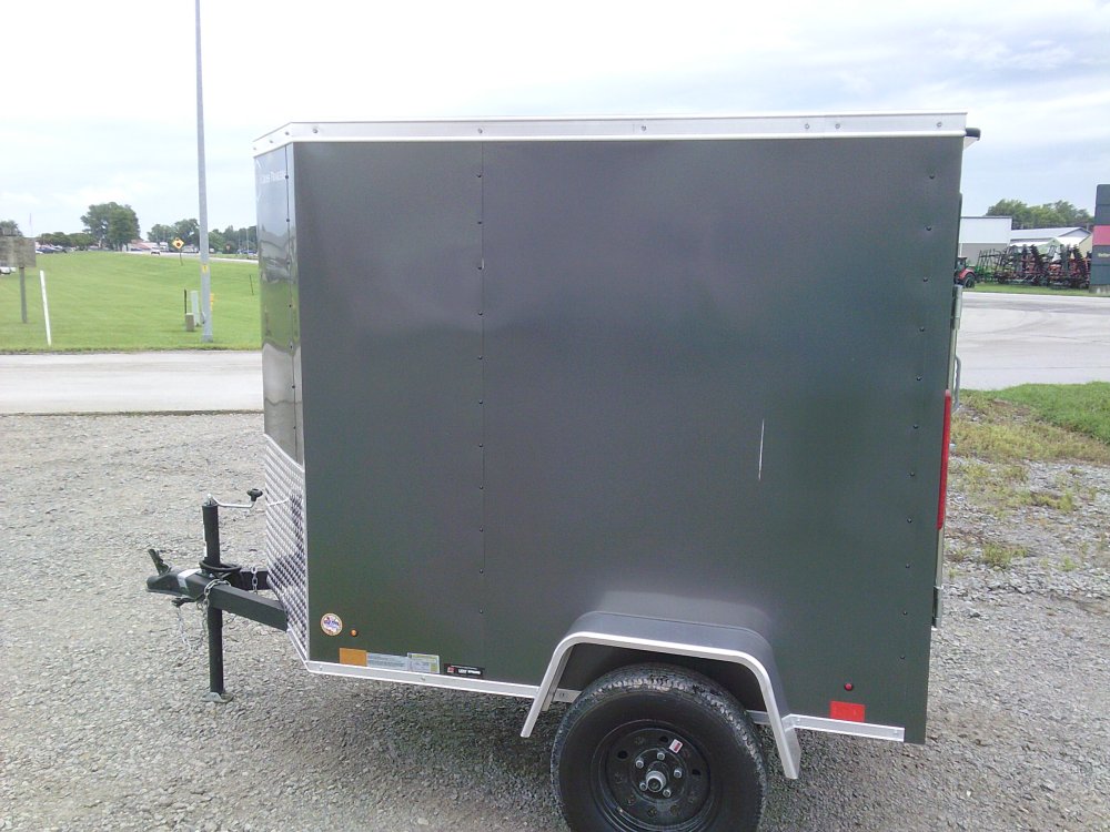 4X6 Enclosed Cross Trailer 2K