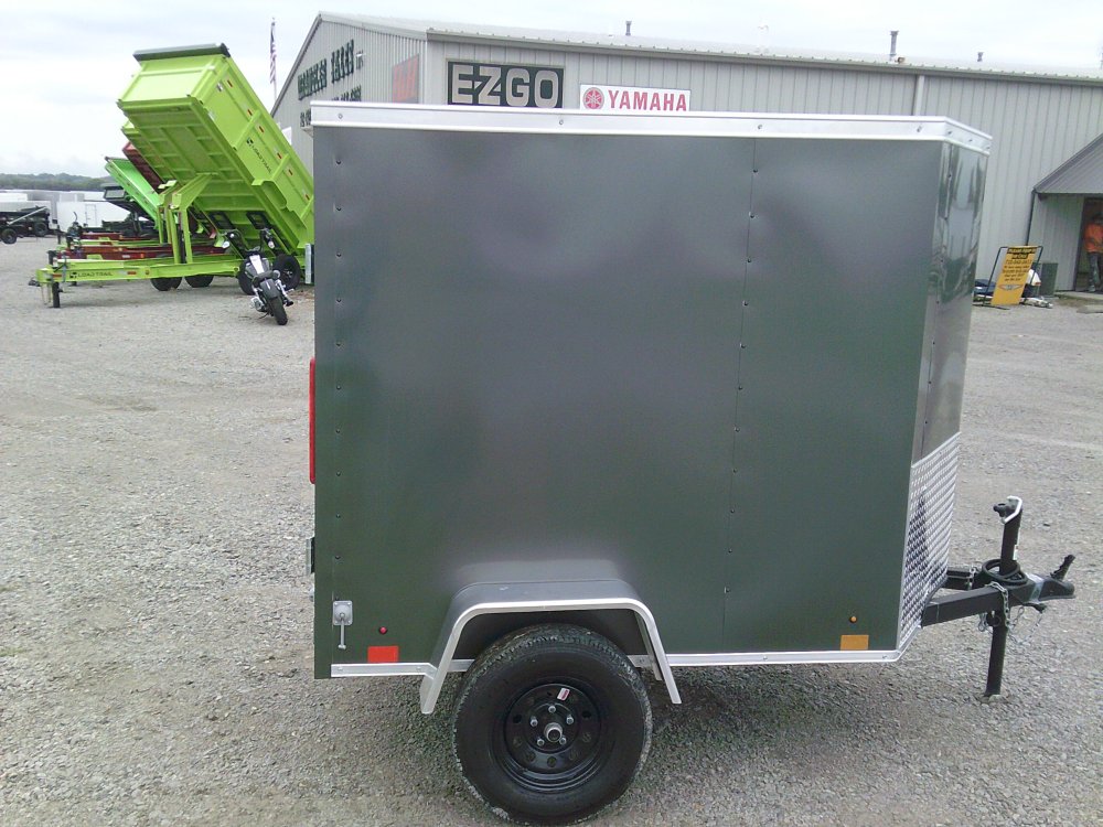 4X6 Enclosed Cross Trailer 2K