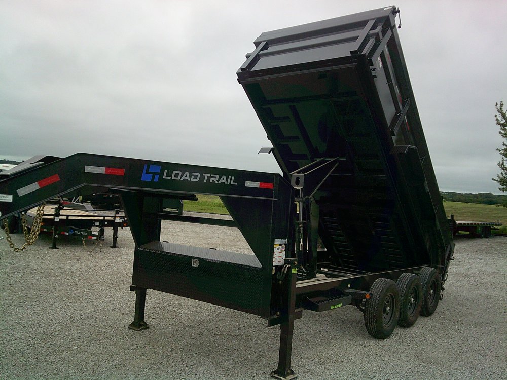 83" x 16' Triple Axle Gooseneck Low-Pro Dump