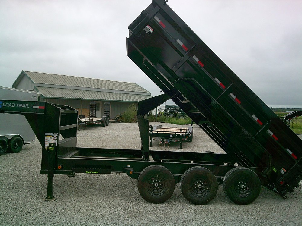 83" x 16' Triple Axle Gooseneck Low-Pro Dump