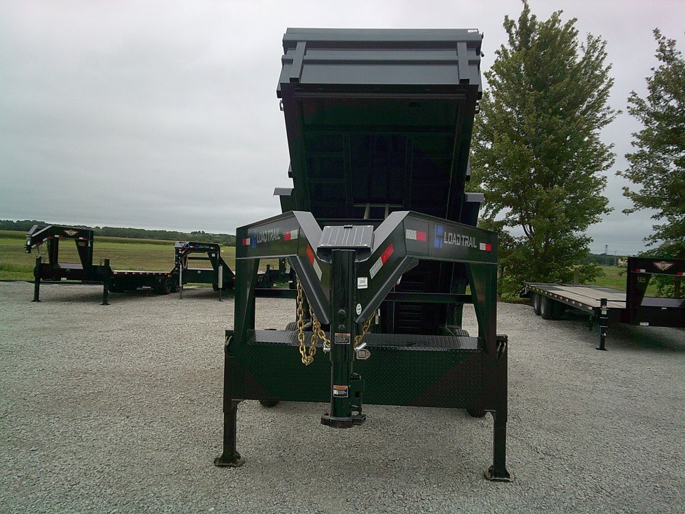 83" x 16' Triple Axle Gooseneck Low-Pro Dump