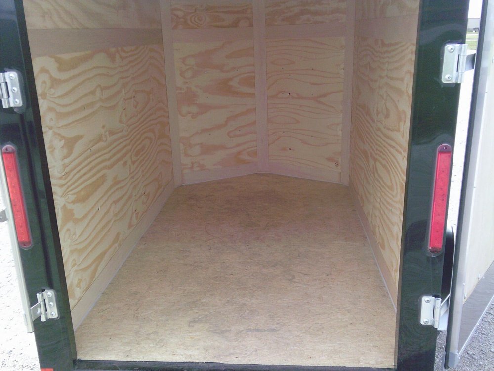 5X8 Enclosed Cross Trailer 2990K