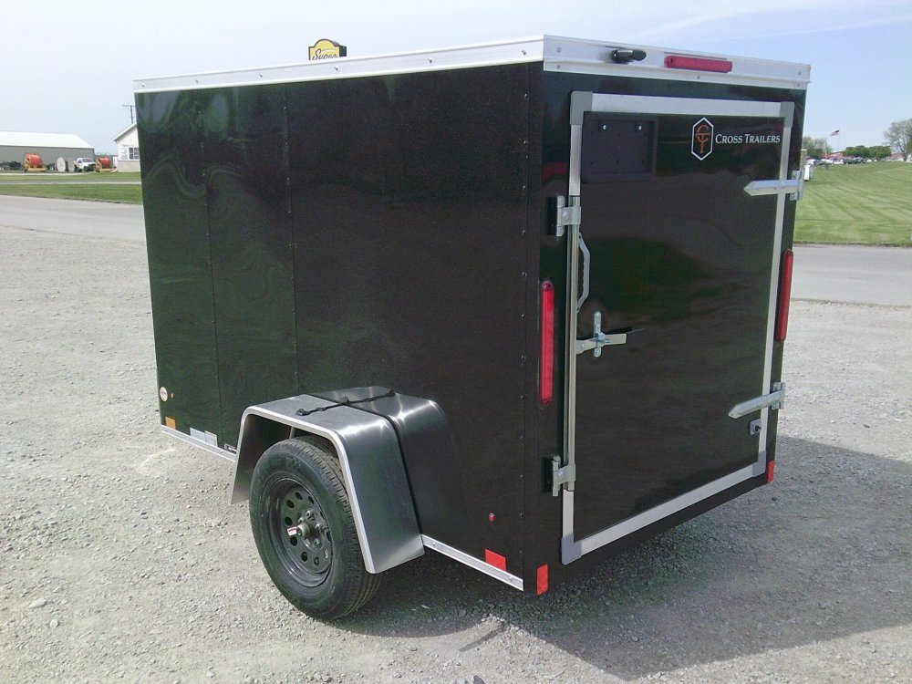 5X8 Enclosed Cross Trailer 2990K