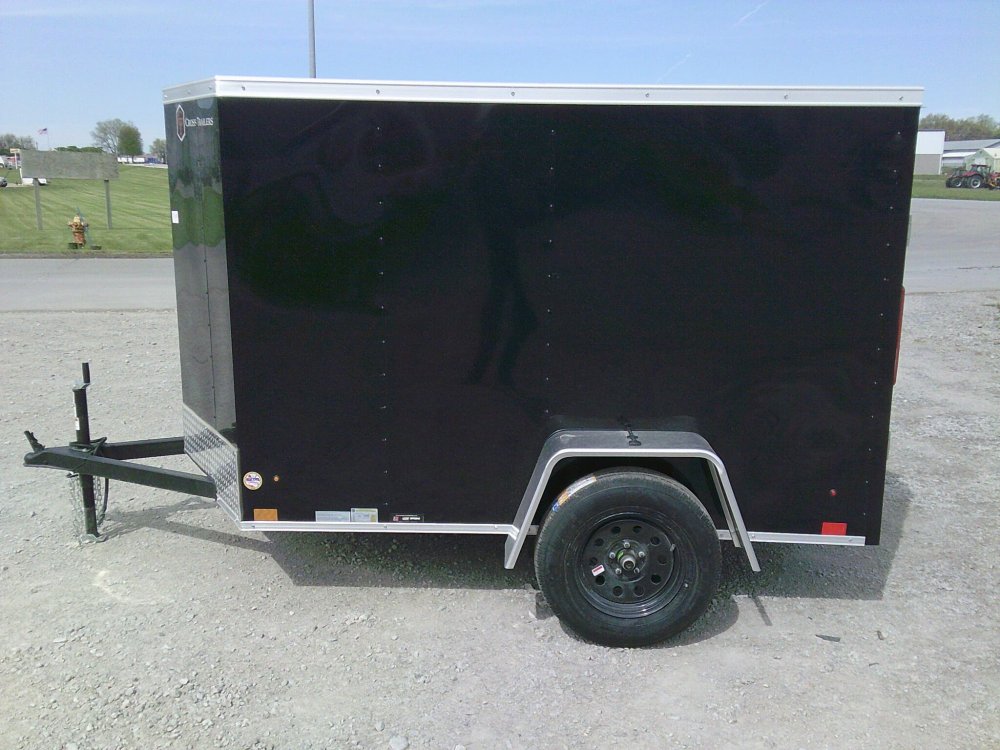 5X8 Enclosed Cross Trailer 2990K