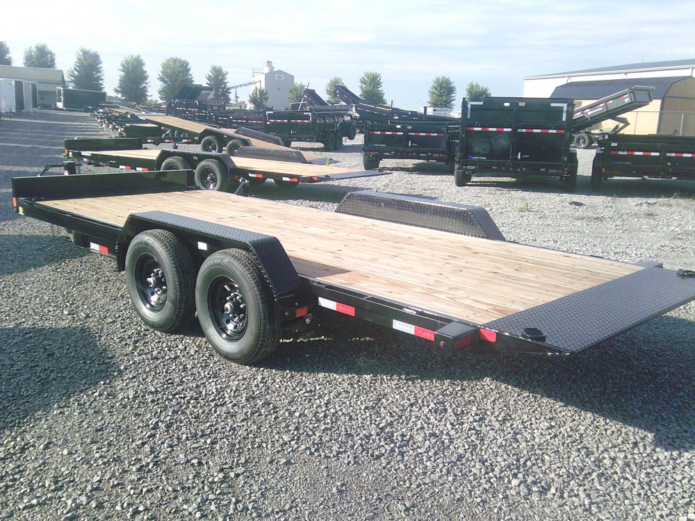 83" x 20' Tandem Axle Rapid Loader Tilt Deck