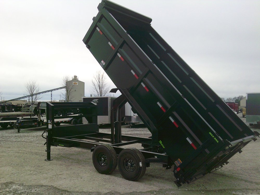 83" x 16' Tandem Axle Gooseneck Low-Pro Dump -14K