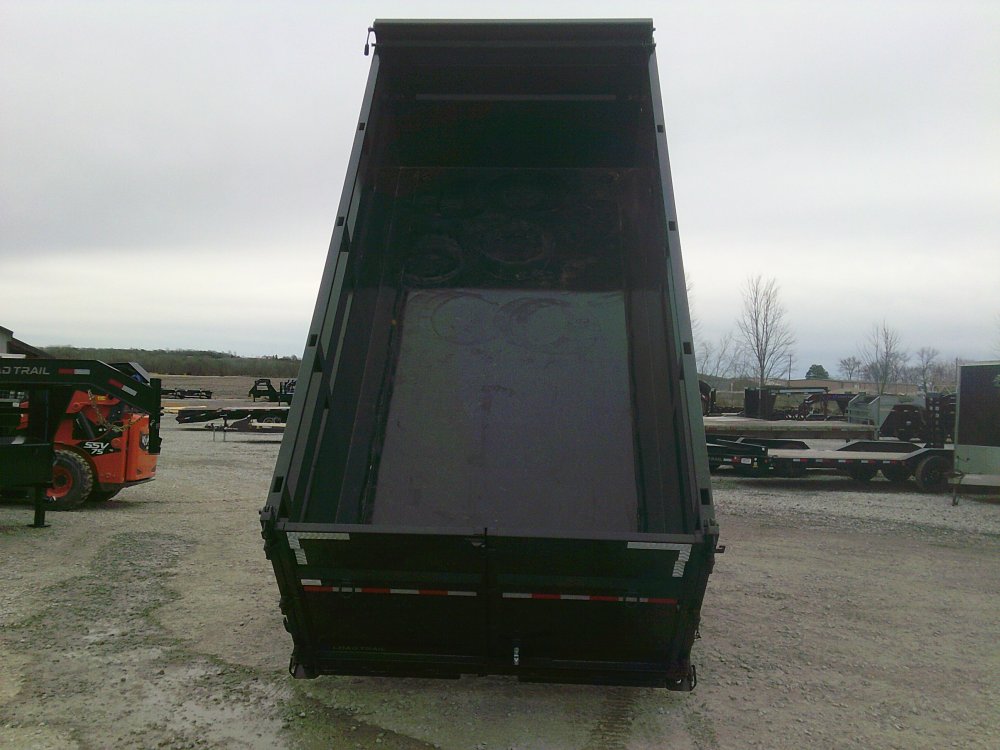 83" x 16' Tandem Axle Gooseneck Low-Pro Dump -14K