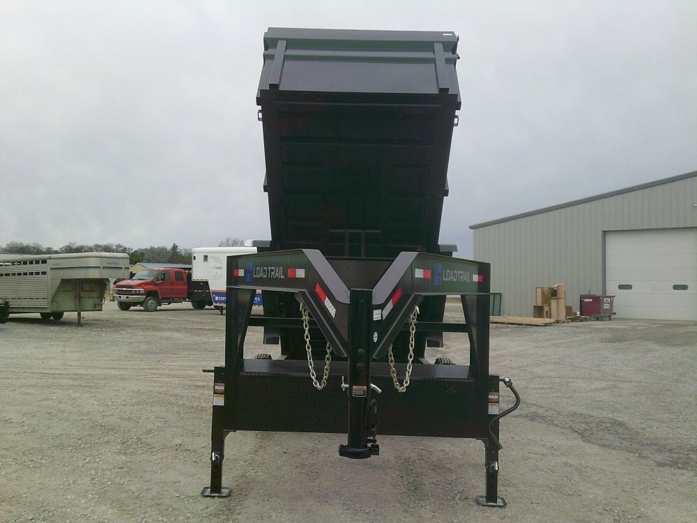 83" x 16' Tandem Axle Gooseneck Low-Pro Dump -14K