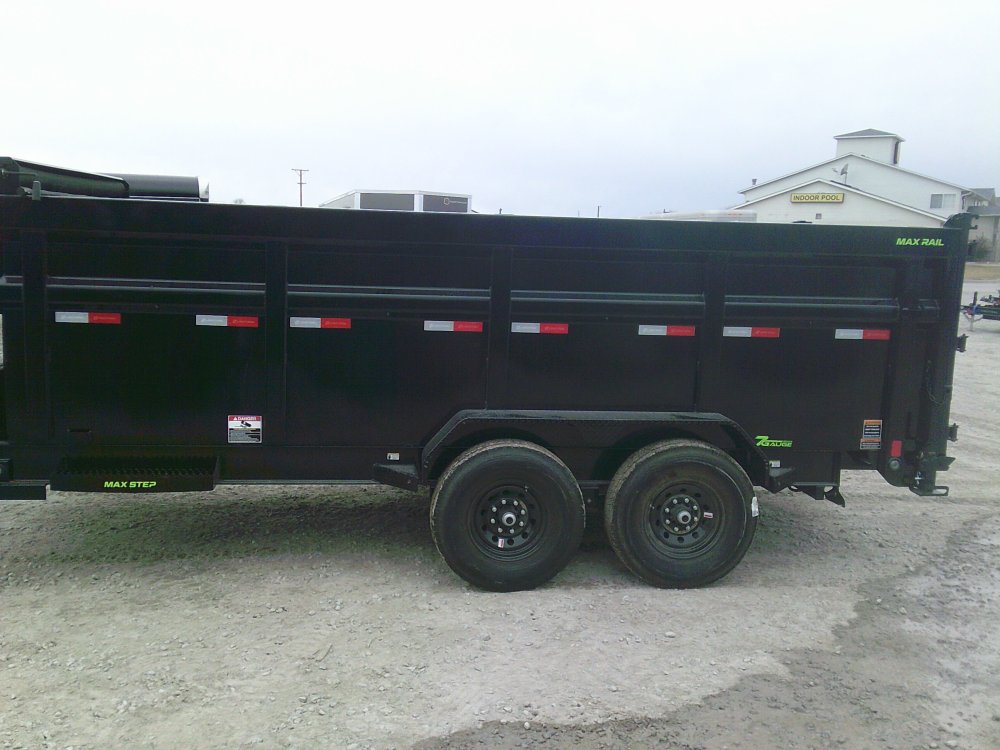 83" x 16' Tandem Axle Gooseneck Low-Pro Dump -14K