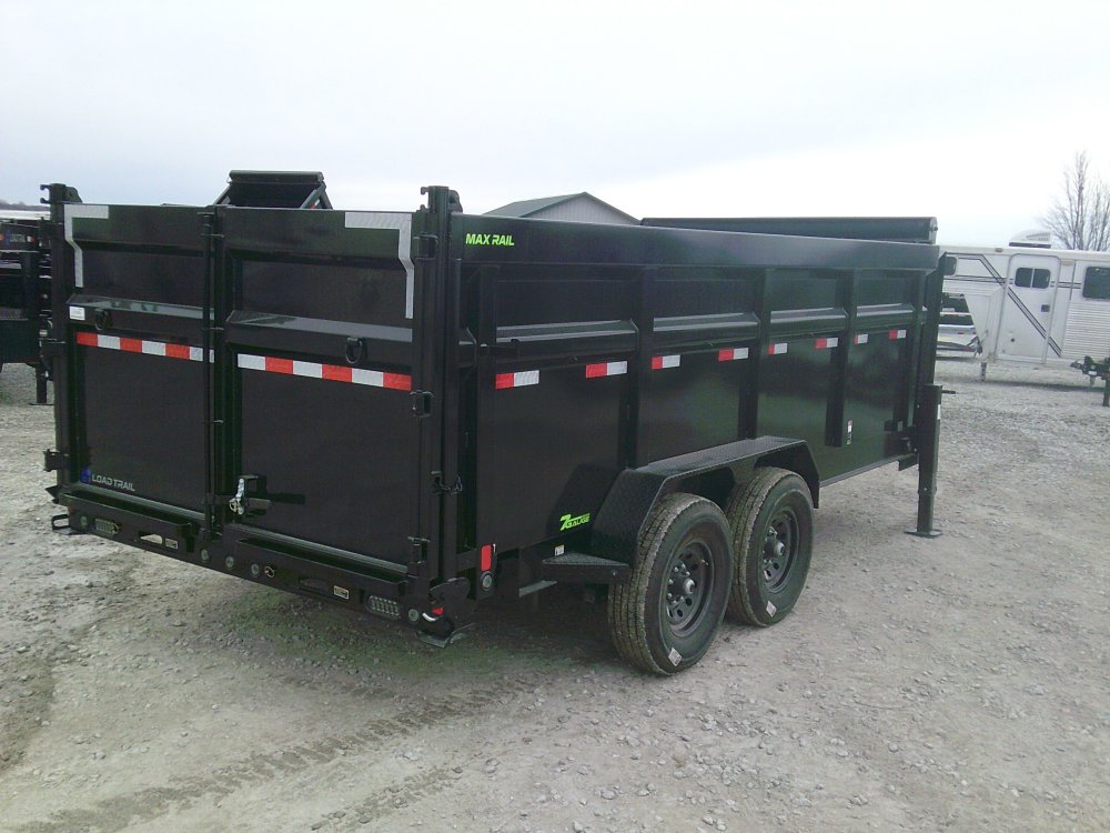 83" x 16' Tandem Axle Gooseneck Low-Pro Dump -14K
