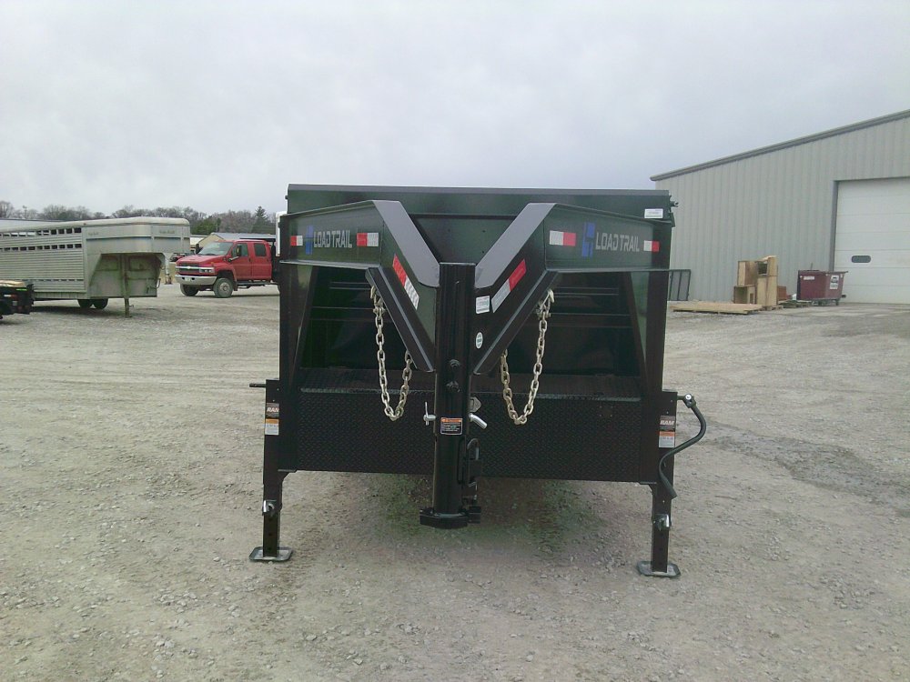83" x 16' Tandem Axle Gooseneck Low-Pro Dump -14K