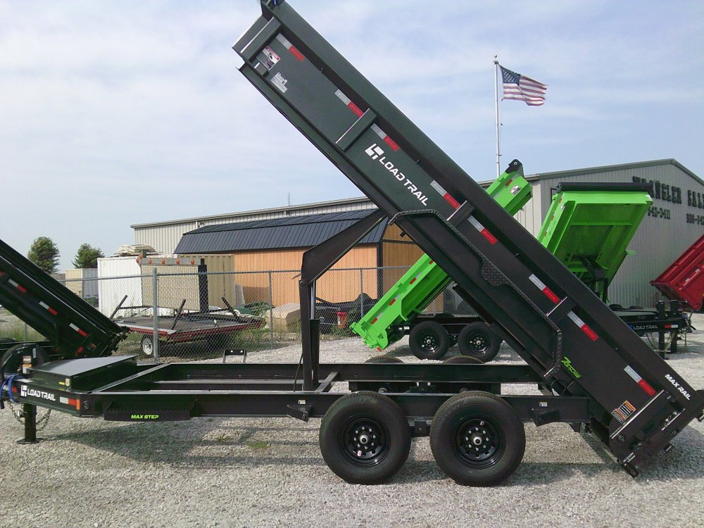 83" x 16' Tandem Axle Dump Low-Pro Dump -14K