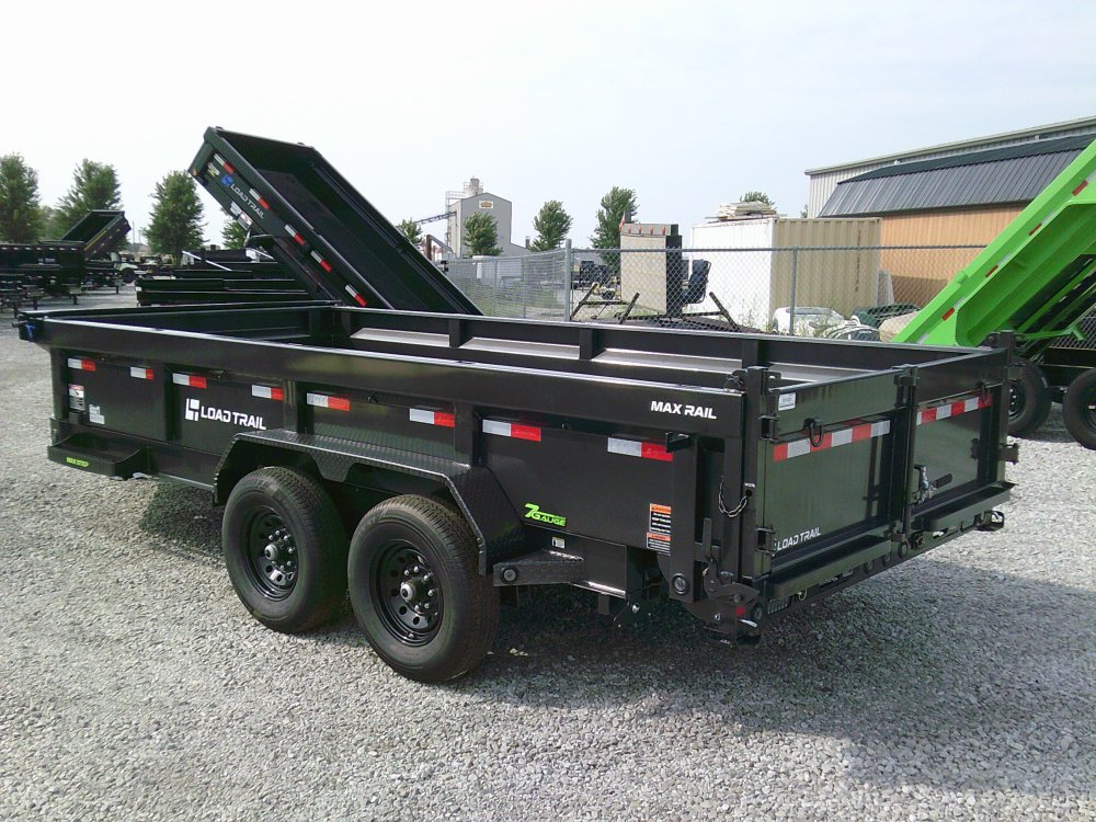 83" x 16' Tandem Axle Dump Low-Pro Dump -14K