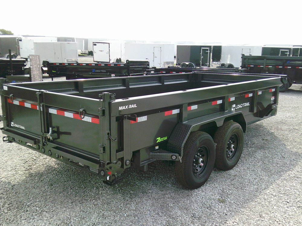 83" x 16' Tandem Axle Dump Low-Pro Dump -14K
