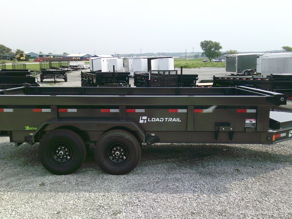 83" x 16' Tandem Axle Dump Low-Pro Dump -14K