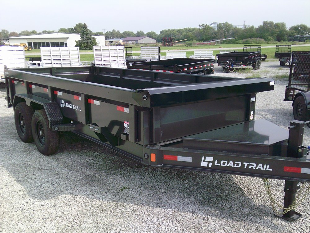 83" x 16' Tandem Axle Dump Low-Pro Dump -14K