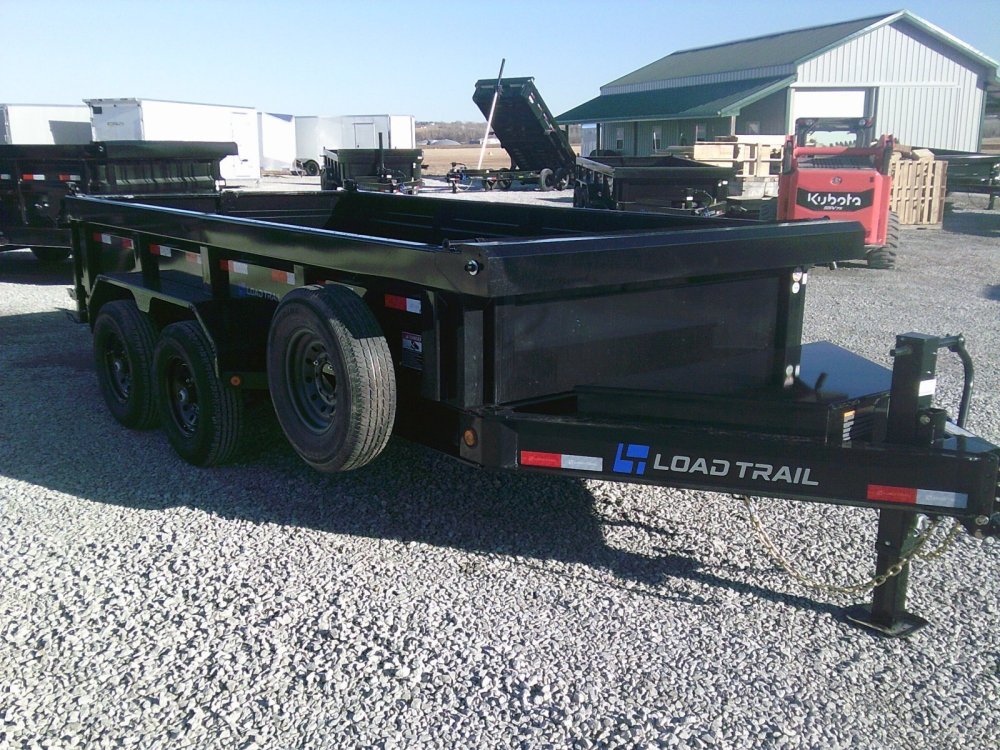 83" x 14' Tandem Axle Dump Low-Pro Dump