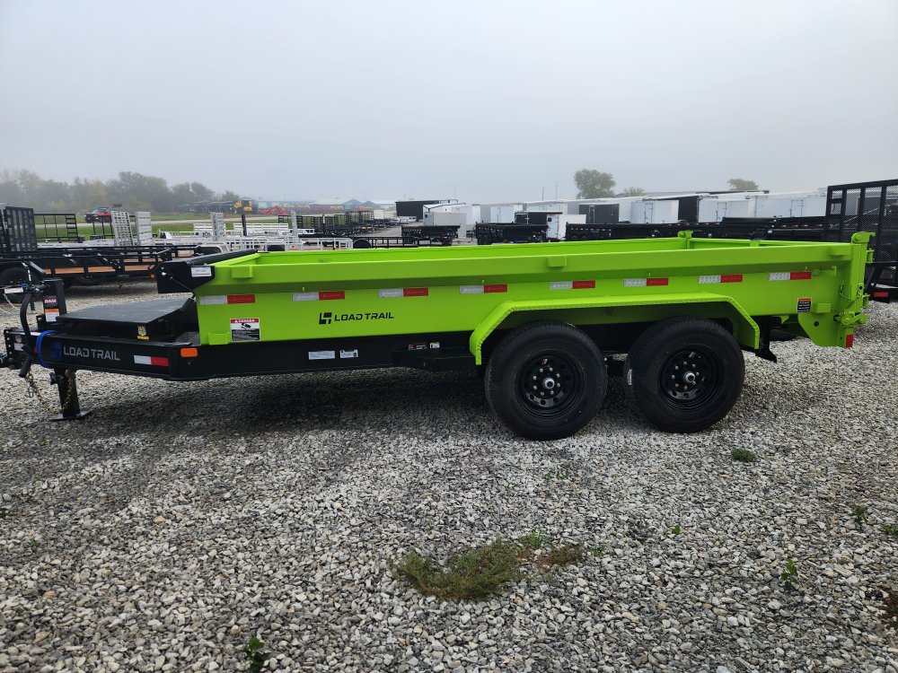 83" x 14' Tandem Axle Dump (8" x 13Lb. I-Beam)