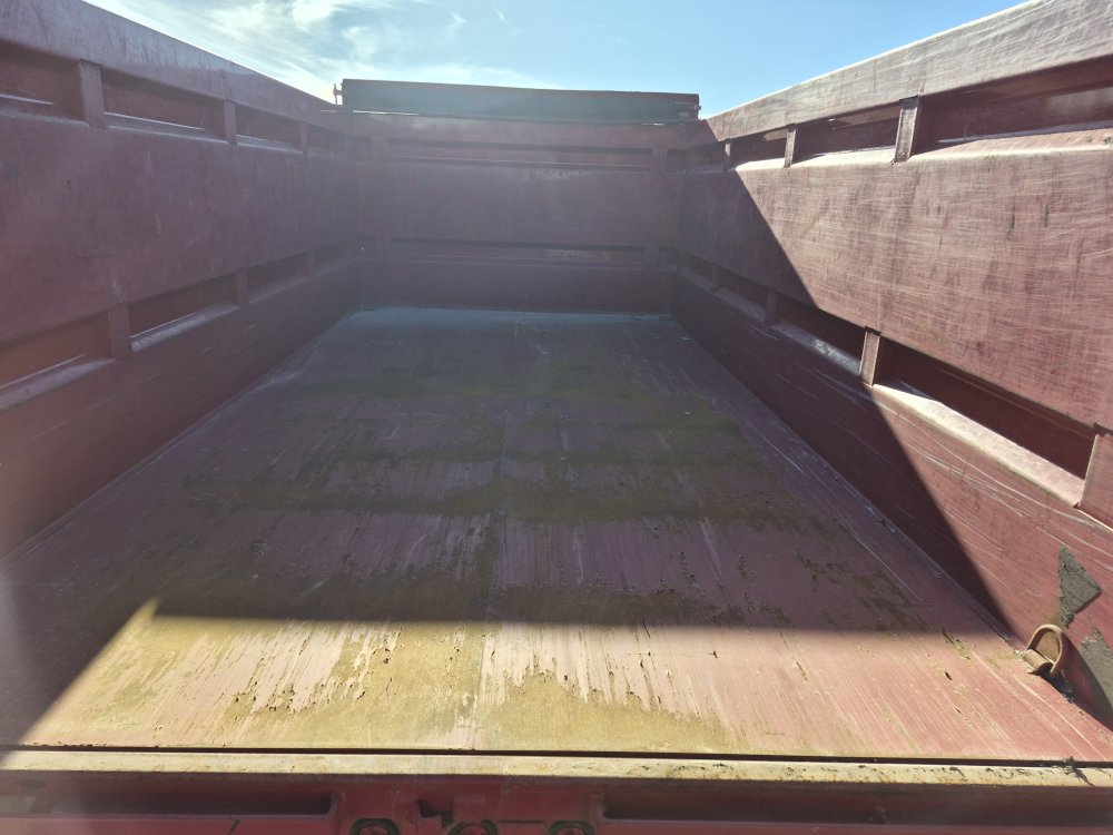 USED 2022 83" X 14' Red Dump Trailer 14K